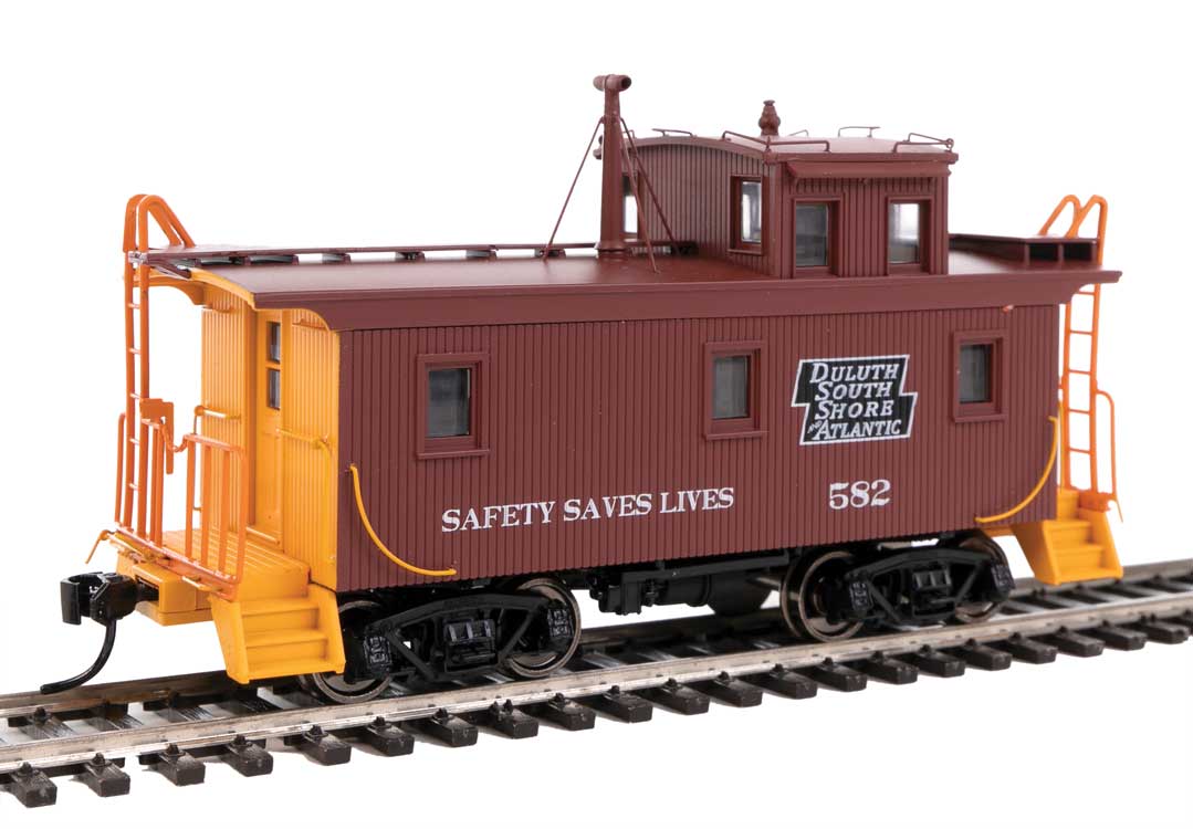 WalthersProto DM&IR Class G2 Wood Caboose - Ready to Run -- Duluth, South Shore & Atlantic #582 - 920-103462