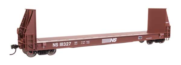 WalthersProto HO 50' Sieco Pulpwood Flatcar - Ready to Run -- Norfolk Southern #111327