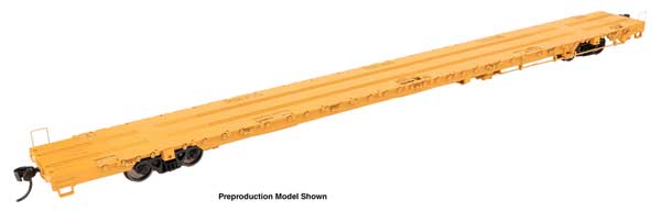 WalthersProto HO 89' Greenbrier TTX 110-ton Flatcar - Ready to Run -- Undecorated
