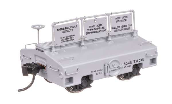 WalthersProto HO Scale Test Car -- Data Only (gray)