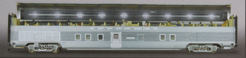 WalthersProto Passenger Car Interior Constant-Intensity LED Lighting Kit -- For High-Level Passenger Cars