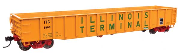 WalthersProto HO 53' Thrall Gondola - Ready to Run -- Illinois Terminal #3909