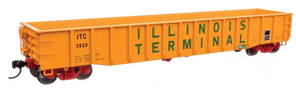 WalthersProto HO 53' Thrall Gondola - Ready to Run -- Illinois Terminal #3920