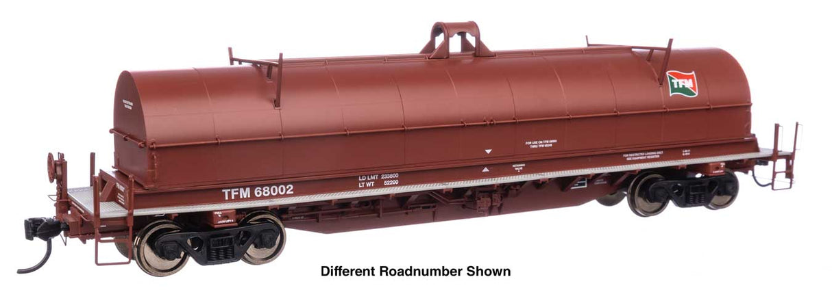 WalthersProto HO 52' NSC Type II Coil Car - Ready to Run -- Transportacion Ferroviaria Mexicana #68091