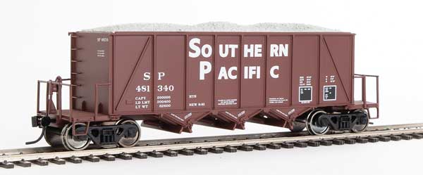 WalthersProto 40' Ortner 100-Ton Open Aggregate Hopper - Ready to Run -- Southern Pacific(TM) #481340 - 920-106030