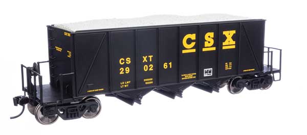 WalthersProto 40' Ortner 100-Ton Open Aggregate Hopper - Ready to Run -- CSX #290261