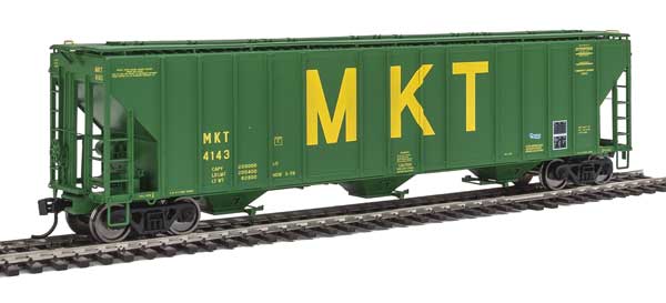 WalthersProto 55' Evans 4780 Covered Hopper - Ready To Run -- Missouri-Kansas-Texas(TM) #4143 - 920-106162