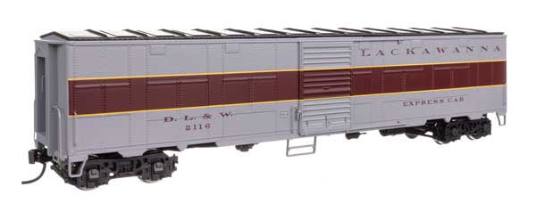 WalthersProto HO NYC-Style Express Boxcar Troop Sleeper Conversion - Ready to Run -- Delaware Lackawanna & Western (DL&W) #2116