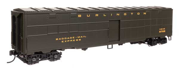 WalthersProto HO CBQ-Style Express Boxcar Troop Kitchen Conversion - Ready to Run -- Chicago Burlington & Quincy (CB&Q) #8799