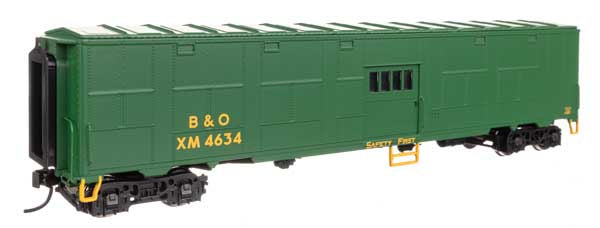 WalthersProto HO C&O-Style Express Boxcar Troop Sleeper Conversion - Ready to Run -- Baltimore & Ohio (B&O) #4634
