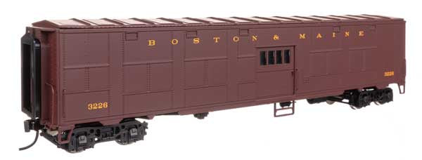 WalthersProto HO C&O-Style Express Boxcar Troop Sleeper Conversion - Ready to Run -- Boston & Maine (B&M) #3226