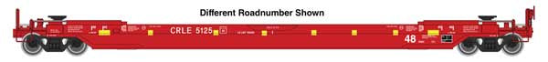 WalthersProto HO Gunderson As-Built All-Purpose 48' Well Car - Ready to Run -- CRLE #5157