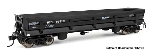 WalthersProto HO 45' Difco(R) Dump Car - Ready to Run -- British Columbia Railway # 996169