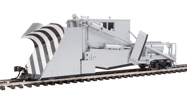 WalthersProto Jordan Spreader - Ready to Run -- Painted, Unlettered (silver, black) - 920-110125