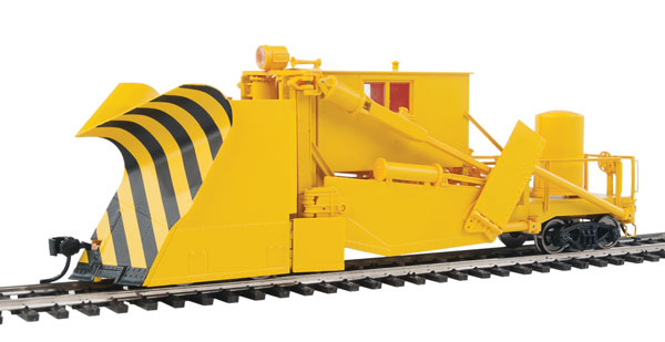 WalthersProto Jordan Spreader - Ready to Run -- Painted, Unlettered (yellow, black) - 920-110126