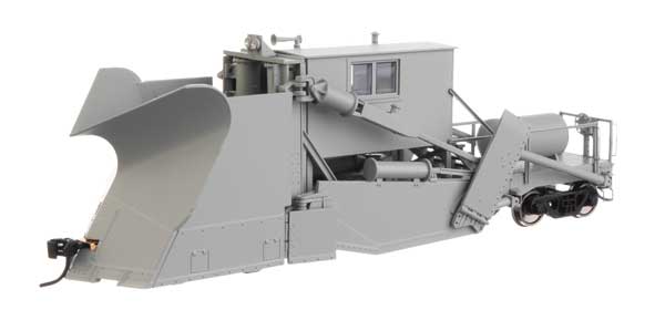 WalthersProto Jordan Spreader - Ready to Run -- Maintenance-of-Way (gray) - 920-110133