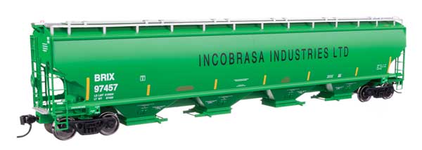 67' Trinity 6351 4-Bay Covered Hopper - Ready to Run -- Incobrasa Industries Limited BRIX #97457