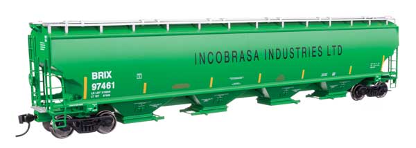 67' Trinity 6351 4-Bay Covered Hopper - Ready to Run -- Incobrasa Industries Limited BRIX #97461