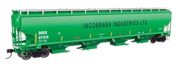 67' Trinity 6351 4-Bay Covered Hopper - Ready to Run -- Incobrasa Industries Limited BRIX #97515