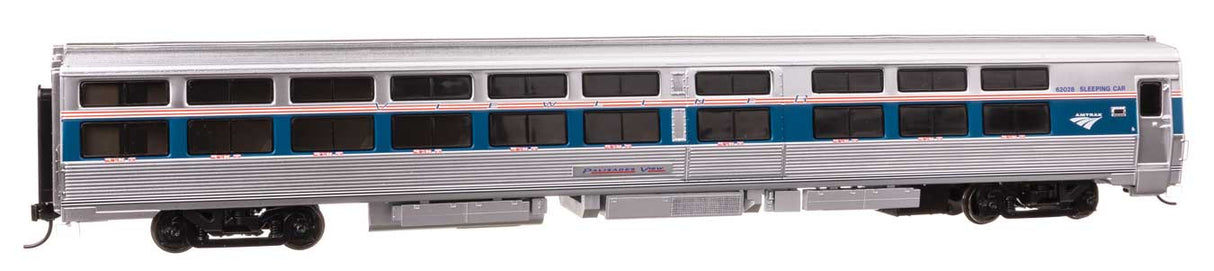 WalthersProto HO 85' Budd Viewliner Sleeper - Lighted - Ready to Run -- Amtrak VI  Early #62028