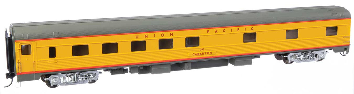WalthersProto HO 85' Budd 10-6 Sleeper - Lighted - Union Pacific(R) Heritage Fleet -- Cabarton; Early w/printed name, number decals - 920-14104