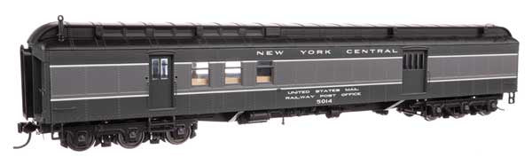 WalthersProto 70' Heavyweight RPO-Baggage Car w/Clerestory Roof - Ready to Run -- New York Central #5014