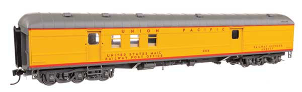 WalthersProto 70' Heavyweight RPO-Baggage Car w/Arched Roof - Ready to Run -- Union Pacific(R) #2266