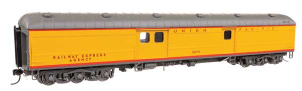WalthersProto 70' Heavyweight Baggage Car w/Arched Roof - Ready to Run -- Union Pacific(R) #3075