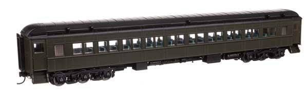 WalthersProto HO 82' Pullman-Built Heavyweight Paired-Window Coach - Ready to Run -- Painted Unlettered