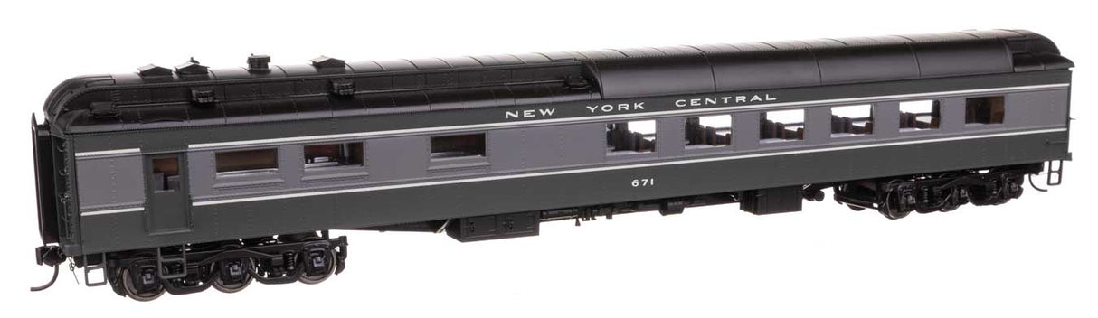 WalthersProto HO 82' Pullman-Built Heavyweight 36-Seat Diner - Ready to Run -- New York Central (NYC) #671