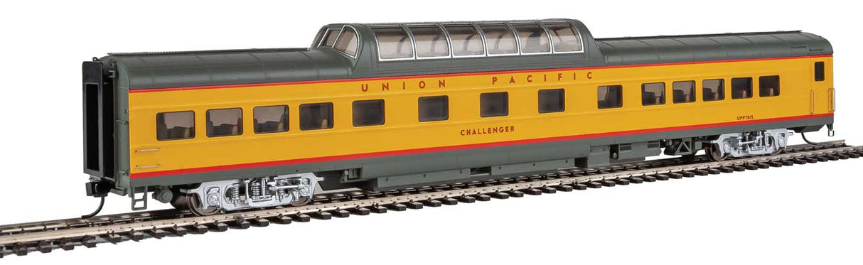 WalthersProto HO 85' ACF Dome Coach - Standard - Union Pacific(R) Heritage Fleet -- Challenger UPP #7015; Late w/printed name & number