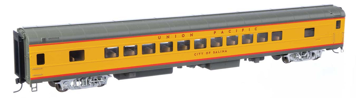 WalthersProto HO 85' ACF 44-Seat Coach - Lighted - Union Pacific(R) Heritage Fleet -- City of Salina; Early w/printed name only, no number - 920-18510