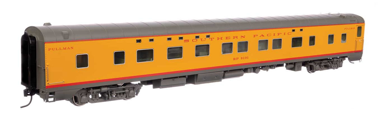 WalthersProto HO 85' Pullman-Standard 4-4-2 Imperial Series Sleeper Plan #4069H -- Southern Pacific(TM) / Pullman #9101 (UP yellow, red)