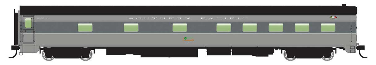 WalthersProto 85' Pullman-Standard 10-6 Sleeper with Blunt End -- Southern Pacific(TM) #9053 (2-tone gray)