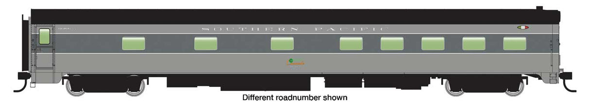 WalthersProto 85' Pullman-Standard 10-6 Sleeper with Blunt End -- Southern Pacific(TM) #9054 (2-tone gray)