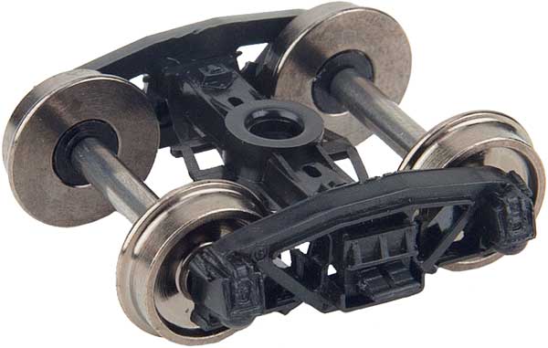 WalthersProto Andrews Caboose Trucks w/33" Metal RP-25 Wheels & Axles -- 1 Pair - 920-2032