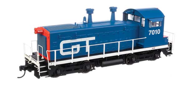 Walthers Mainline HO EMD SW9 - LokSound 5 Sound & DCC -- Grand Trunk Western #7010