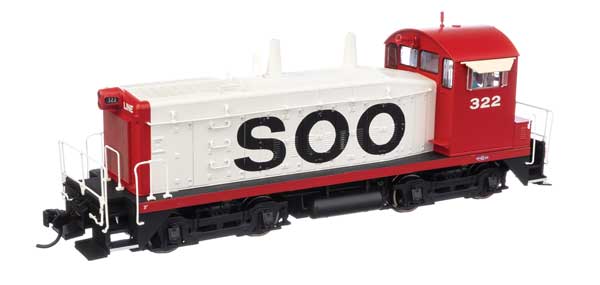 Walthers Mainline HO EMD SW1200 - LokSound 5 Sound & DCC -- Soo Line #322