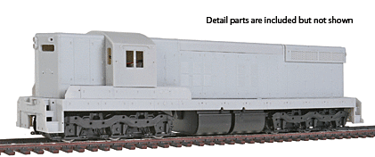 WalthersProto HO EMD SD9 - ESU LokSound 5 Sound & DCC -- Undecorated