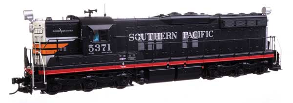 WalthersProto EMD SD9 - ESU LokSound 5 Sound & DCC -- Southern Pacific(TM) #5371 - Black Widow