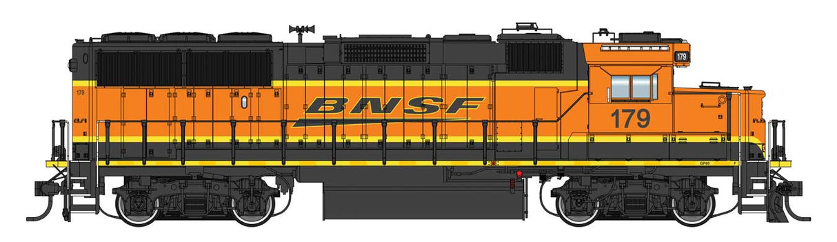 WalthersProto EMD GP60 - LokSound 5 Sound and DCC -- BNSF Railway #179