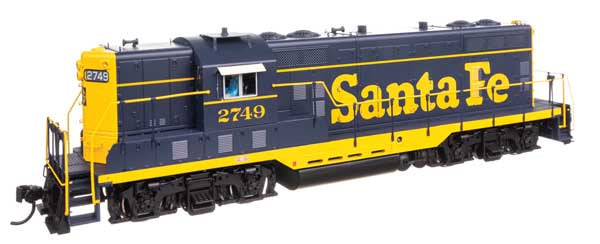 WalthersProto HO EMD GP7 - LokSound 5 Sound and DCC -- Santa Fe #2749