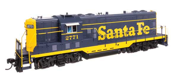 WalthersProto HO EMD GP7 - LokSound 5 Sound and DCC -- Santa Fe #2771
