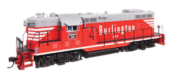 WalthersProto HO EMD GP7 - LokSound 5 Sound and DCC -- Chicago, Burlington & Quincy #204