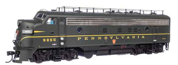 WalthersProto EMD FP7 LokSound 5 Sound & DCC -- Pennsylvania Railroad #9855A (Brunswick Green w/Keystone unit numbers)
