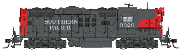 WalthersProto HO EMD GP9 Phase II - LokSound 5 Sound and DCC -- Southern Pacific(TM) #3320
