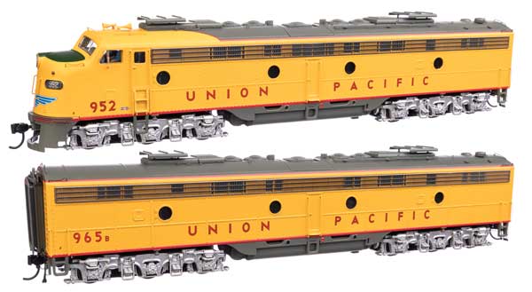 WalthersProto EMD E9A - E9B - LokSound 5 Sound & DCC - City of San Francisco -- Union Pacific(R) #952, 965B (yellow, gray, red)