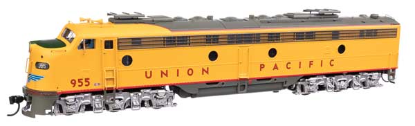 WalthersProto EMD E9A - LokSound 5 Sound & DCC - City of San Francisco -- Union Pacific(R) #955 (yellow, gray, red)