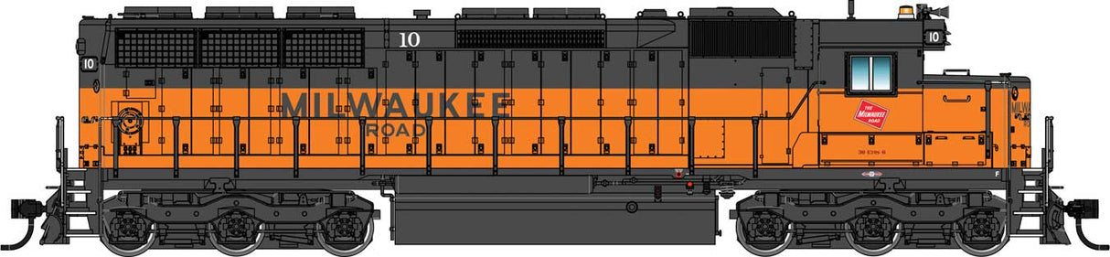 WalthersProto EMD SD45 - Standard DC -- Milwaukee Road #10 - 920-48152
