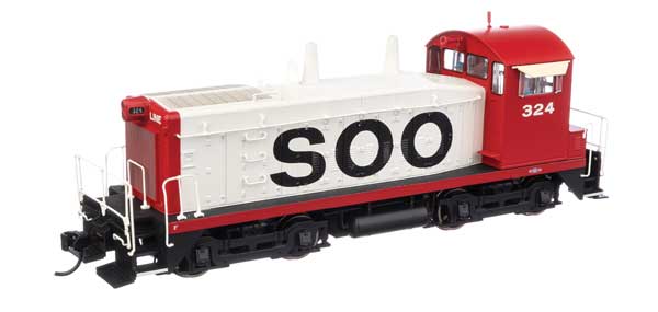 Walthers Mainline HO EMD SW1200 - Standard DC -- Soo Line #324